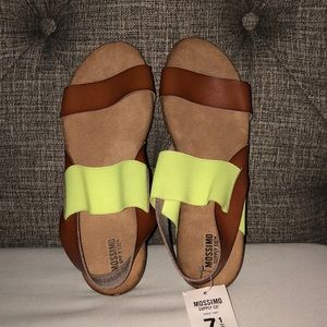 Mossimo Tameka Cognac/Citrine Sandals